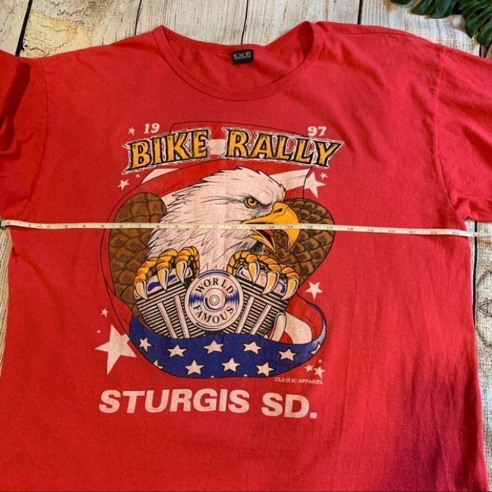 Trendy Vintage Sturgis Graphic Motorcycle Tee - Picture 11 of 14